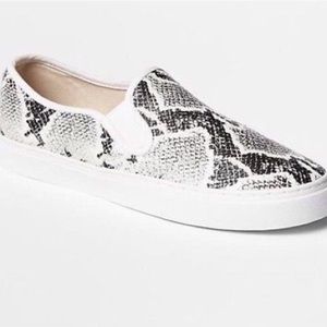 Gap Snakeskin Slip On Sneakers